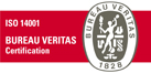 Sello de calidad ISO-14001 'Bureau Veritas 1828'